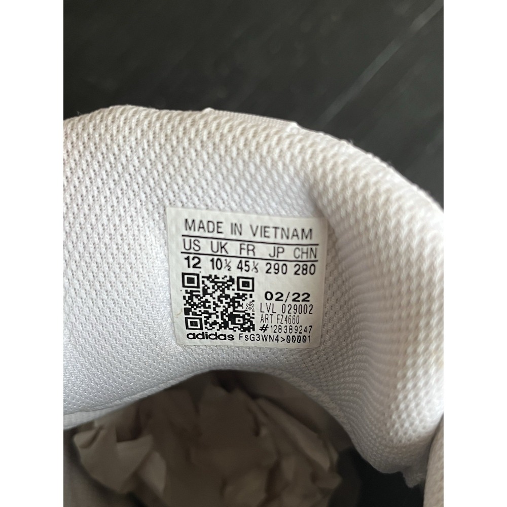 Adidas Women's Size 12 Ligra 7  Collegiate Sneakers White Black Volleyball - Picture 8 of 10